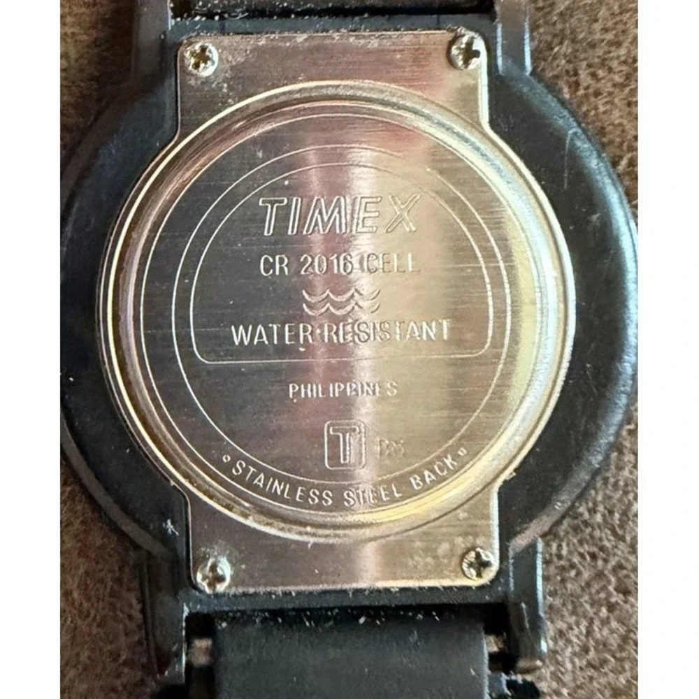 Timex T49 Military 24HR Field Watch Original Band Vintage Tested And Works